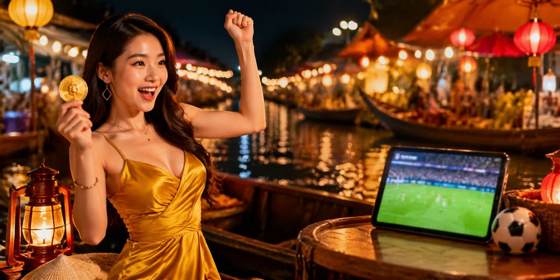 Người dùng tại chợ đêm Hà Nội sử dụng ứng dụng cá cược thể thao trên điện thoại