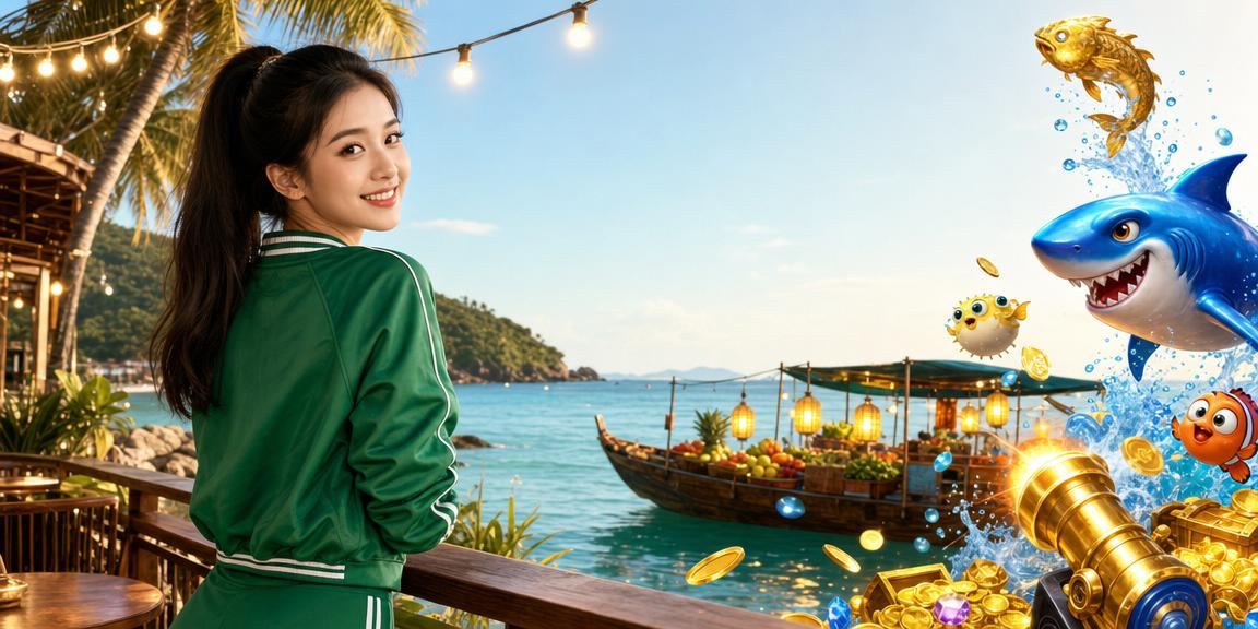 Người dùng tại Phú Quốc chơi bắn cá trực tuyến trong không gian nghỉ dưỡng đẳng cấp